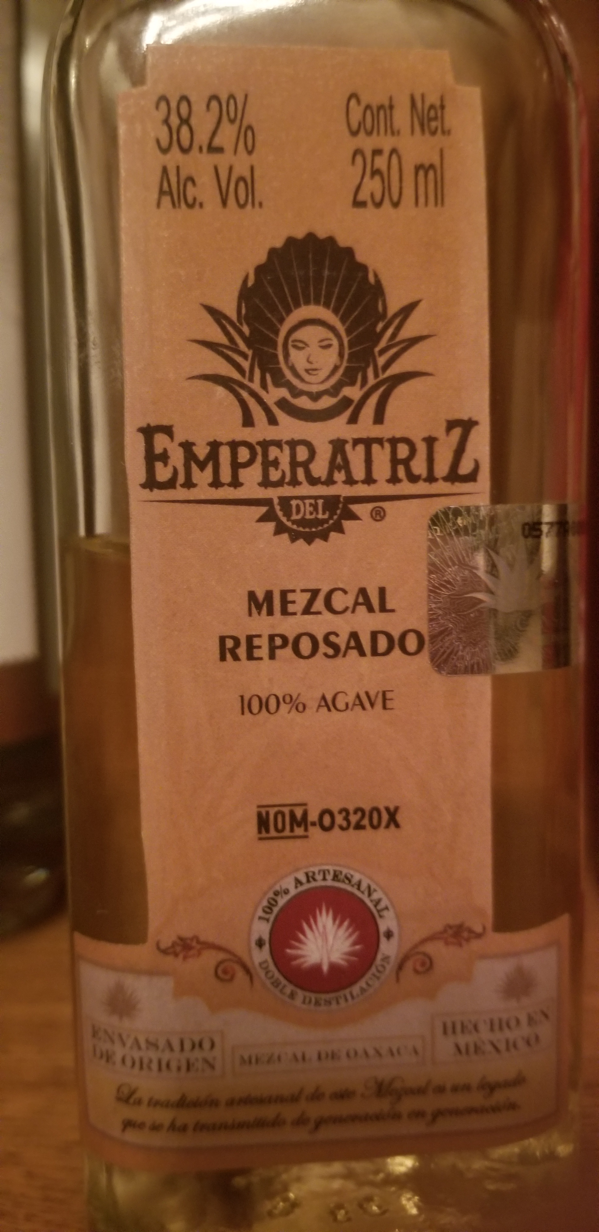 Emperatriz Mezcal Reposado