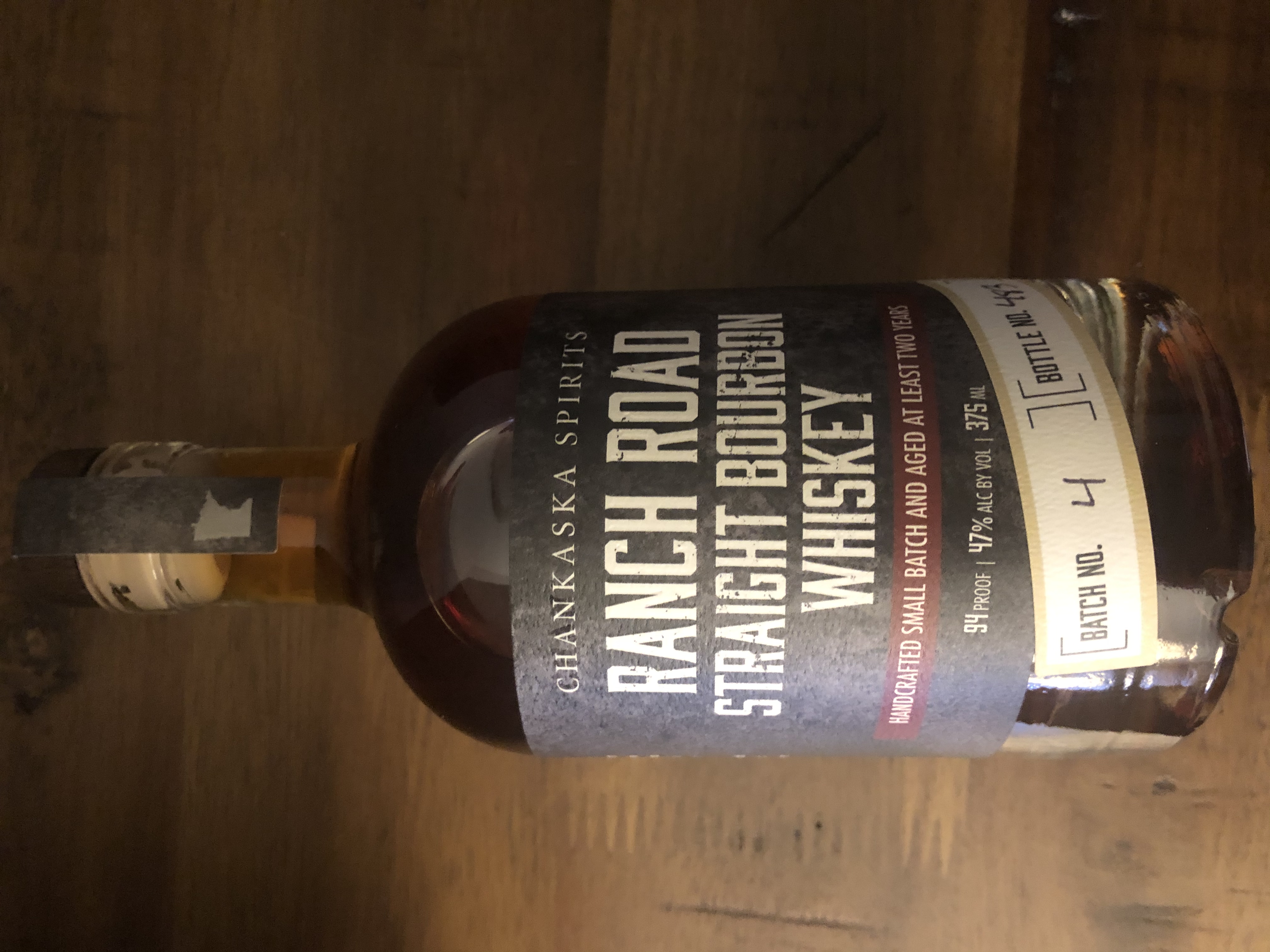 Ranch Road straight bourbon whiskey