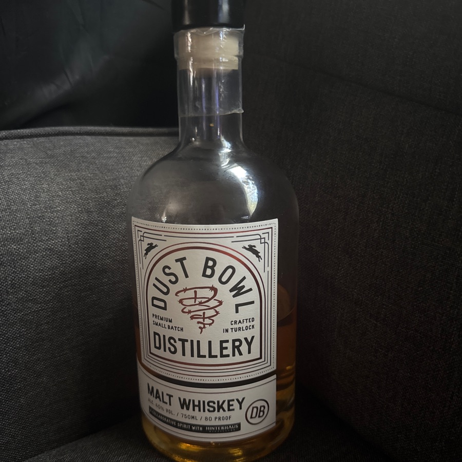 Dust Bowl Distillery Malt Whiskey Hinterhaus Collaboration