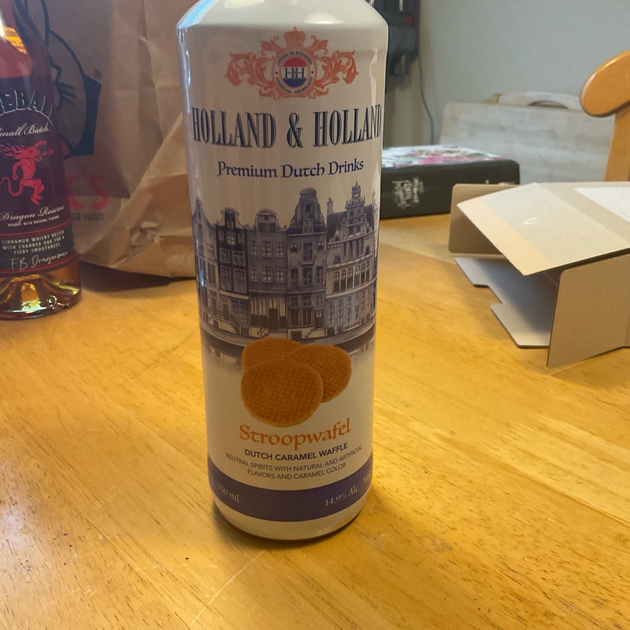Holland & Holland Premium Dutch Drinks Stroopwafel Dutch Caramel Waffle