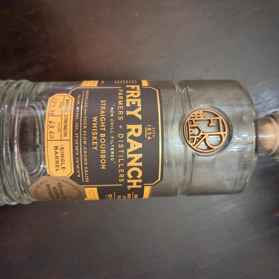 Frey Ranch Single Barrel Straight Bourbon Whiskey (Central Ohio Bourbon Enthusiasts)