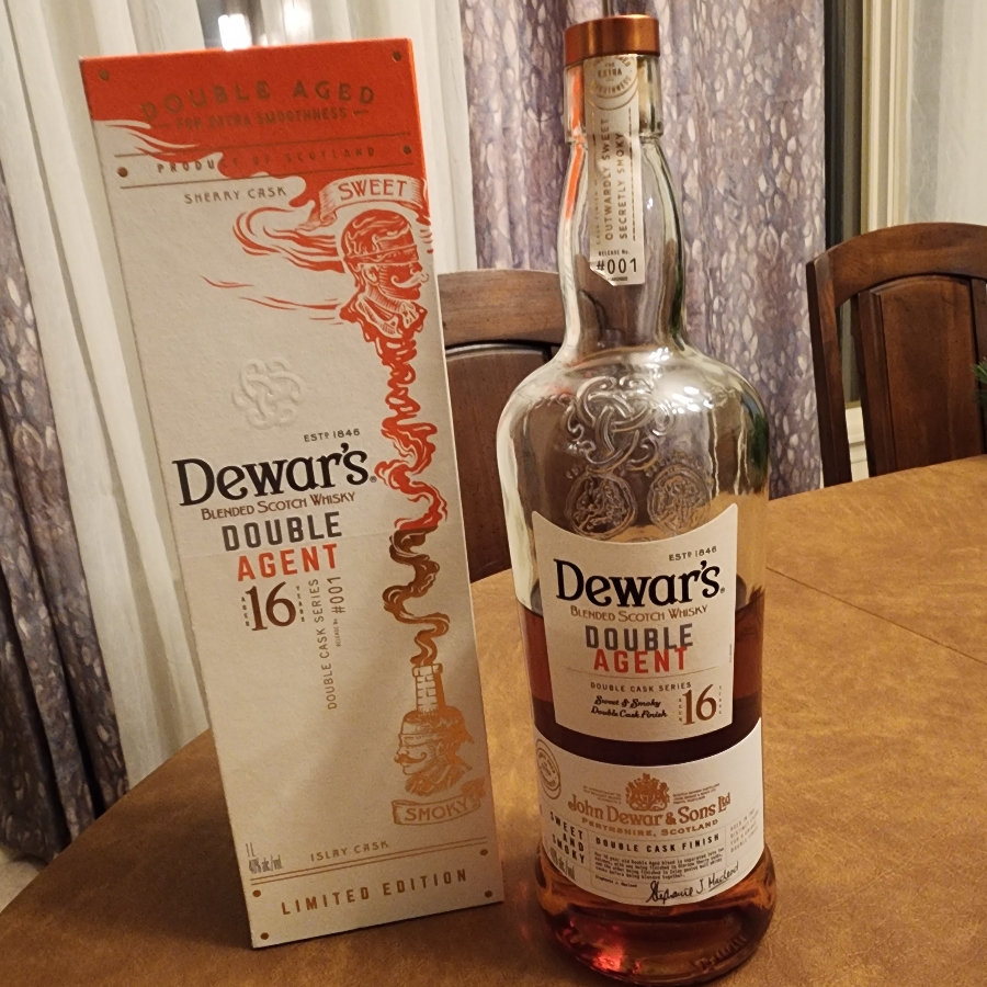 Dewar's Double Agent 16 year Double Cask Series #001