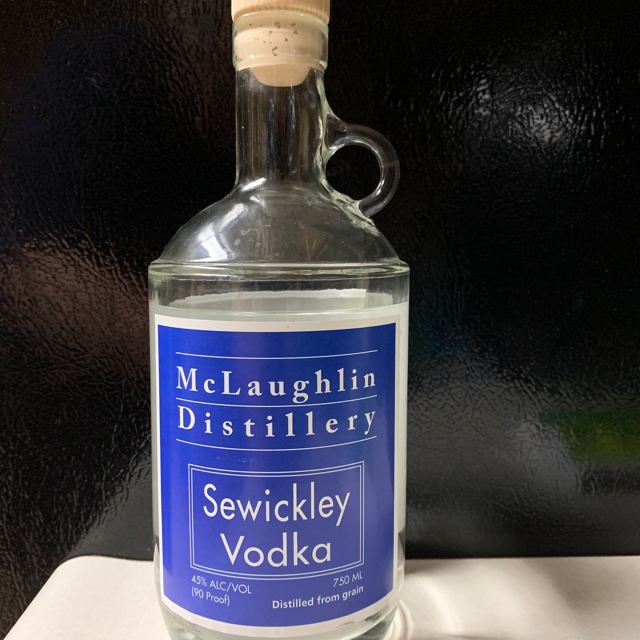 McLaughlin Distillery Sewickley Vodka