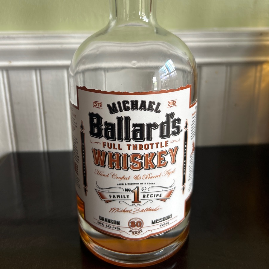 Michael Ballard's Full Throttle Whiskey