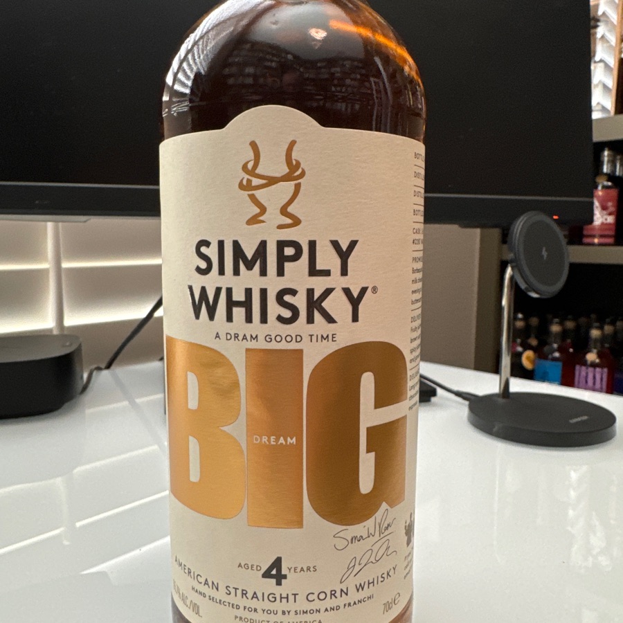 Simply Whisky Big Dream Balcones Cask #2287