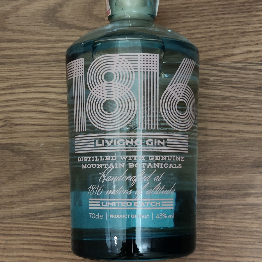 1816 Rosa Livigno Gin (cereale affumicato)