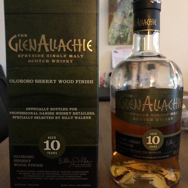 Glen Allachie Oloroso Sherry Wood Finish