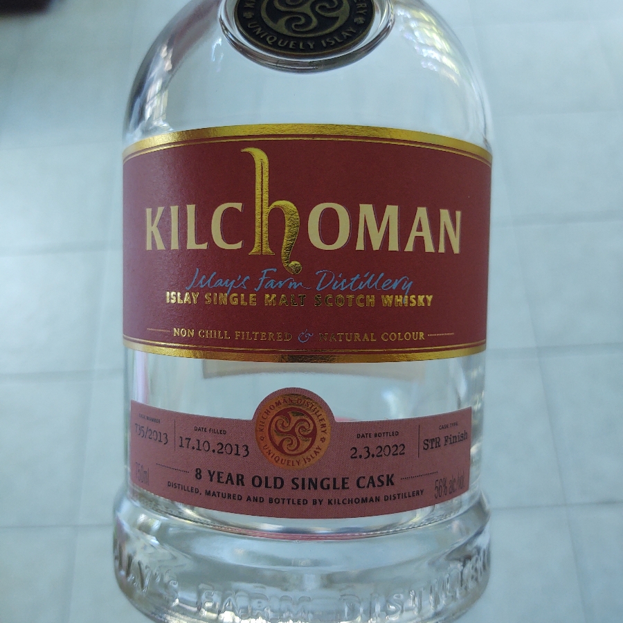 Kilchoman 8 Year Old Single Cask (STR Finish)