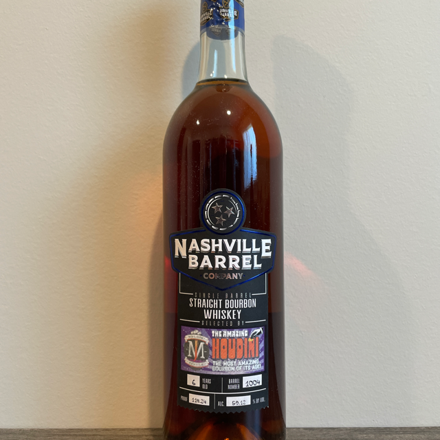 Nashville Barrel Single Barrel Straight Bourbon Whiskey (Mash & Journey)