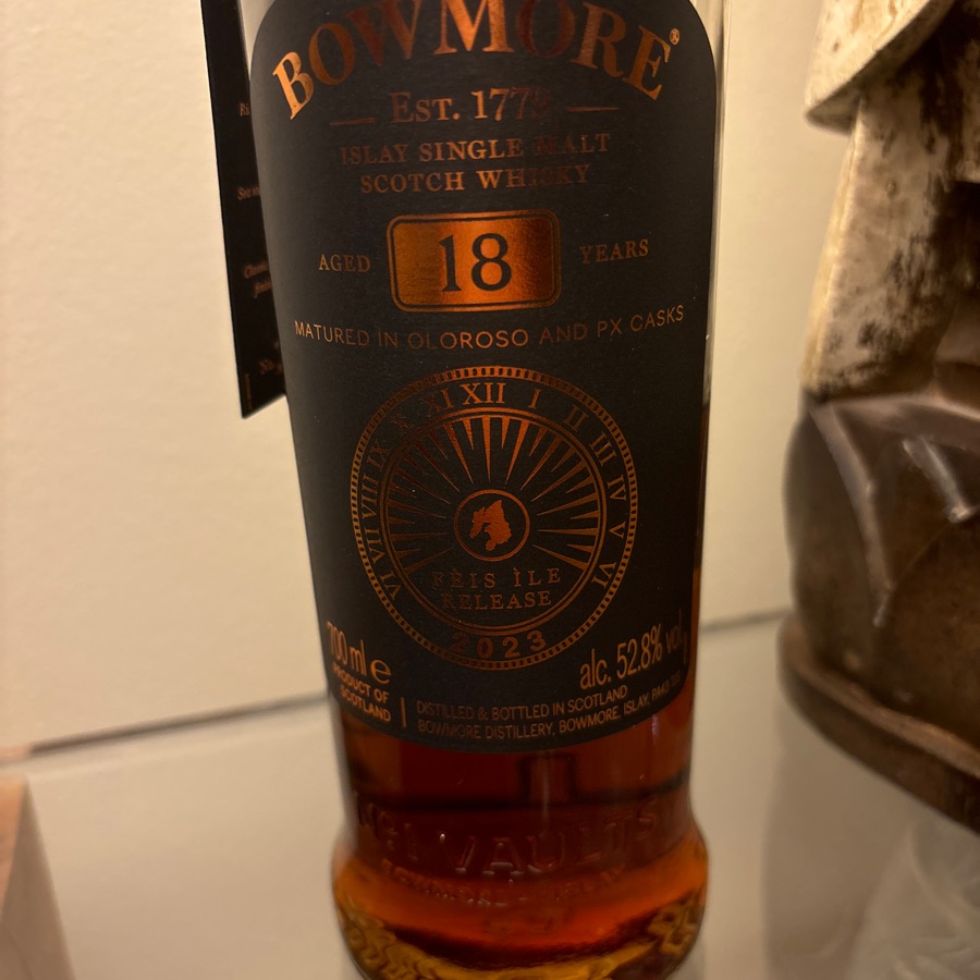 bowmore 18 year old feis isla release 2023