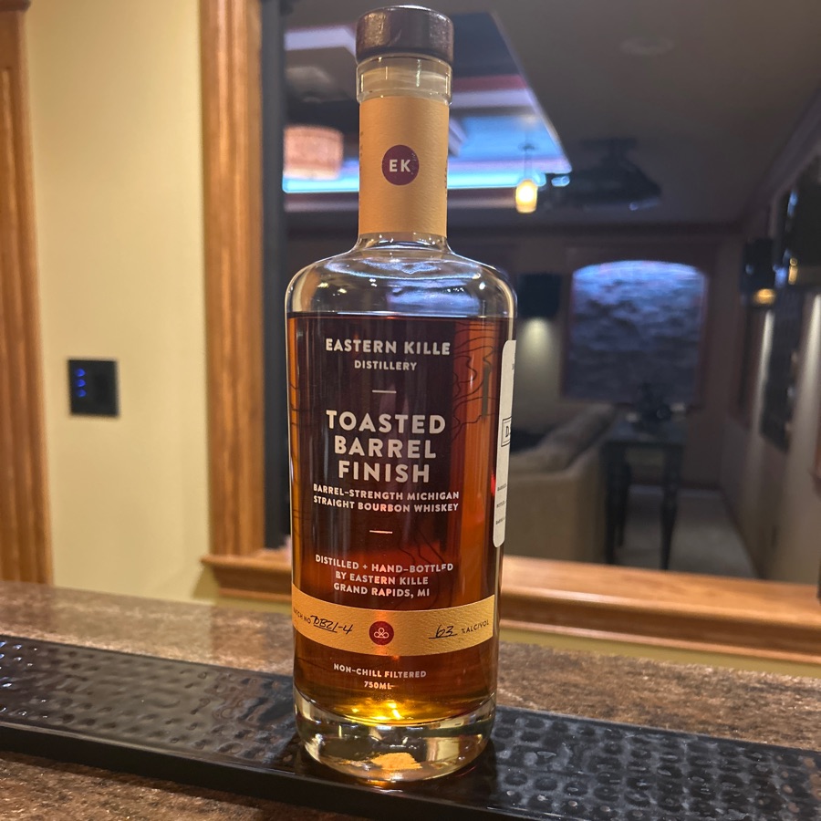 Eastern Kille Toasted Barrel Finish Single Barrel (D. Schuler's Fine Wine & Spirits Batch No. 70B21-4, Barrel # TOB81821-4)