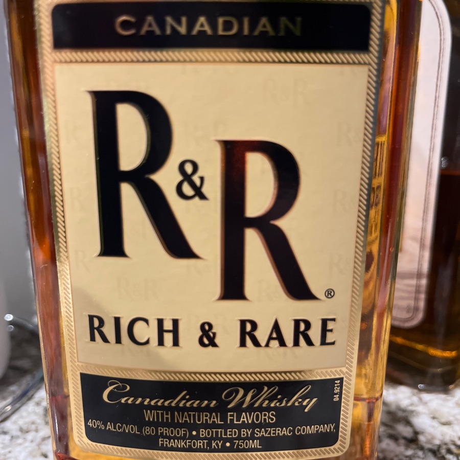 Rich & Rare Canadian Whisky