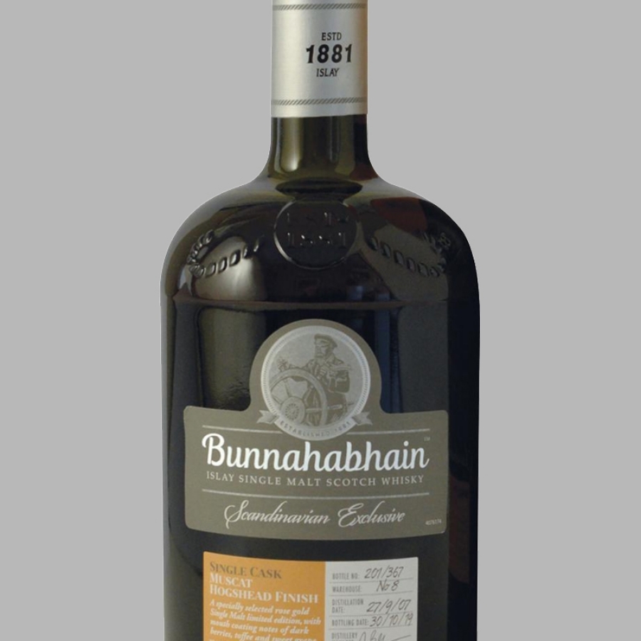 Bunnahabhain 2007 Muscat Hogshead Finish