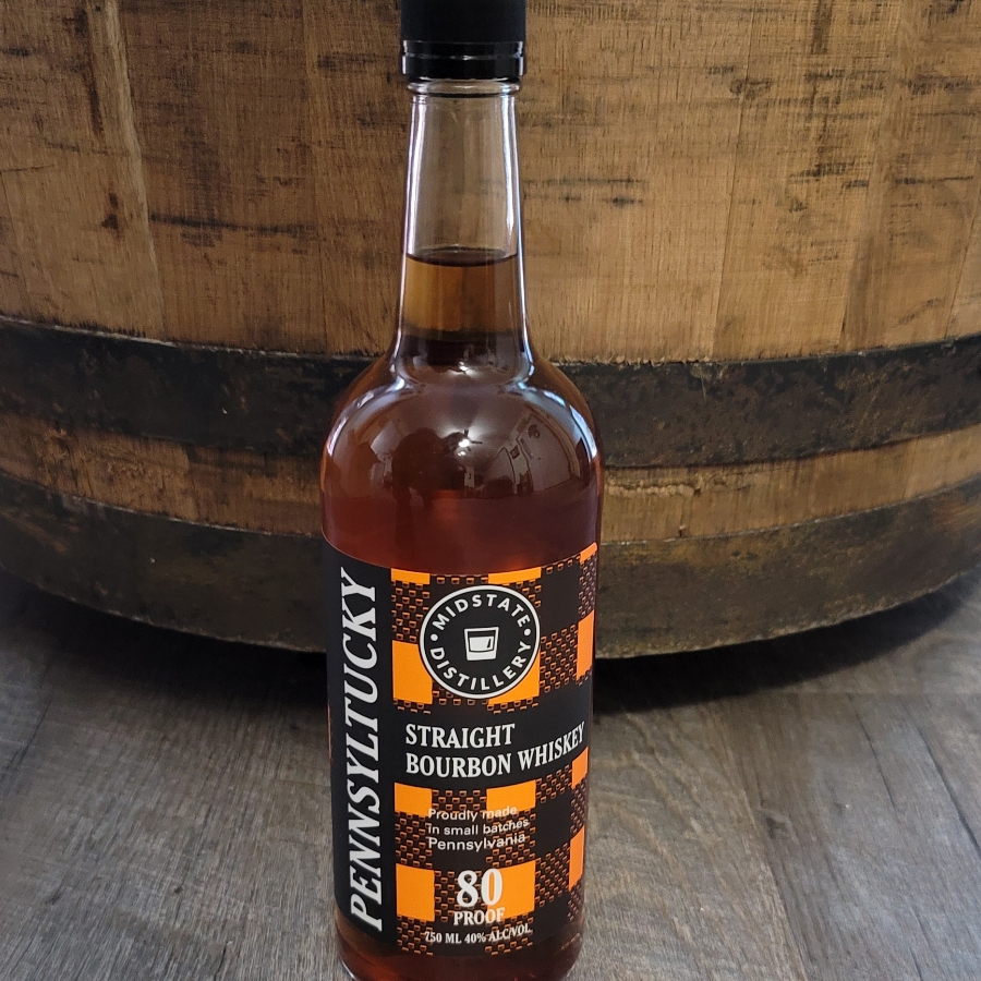 Midstate Distillery Pennsyltucky Straight Bourbon Whiskey (80 proof)