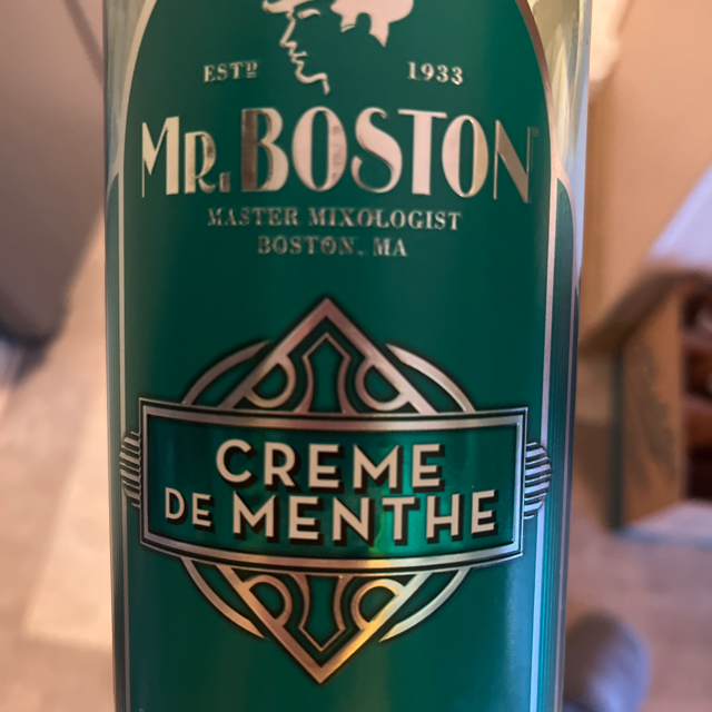 Mr. Boston Creme de Menthe