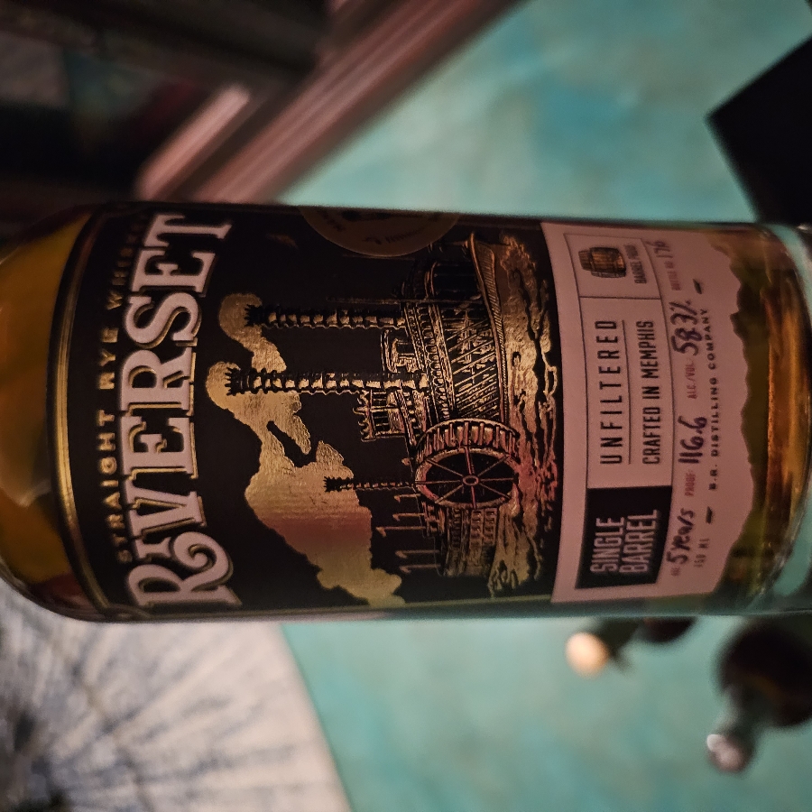 Riverset Straight Rye Whiskey Single Barrel (Gaslight Wine & Spirits)