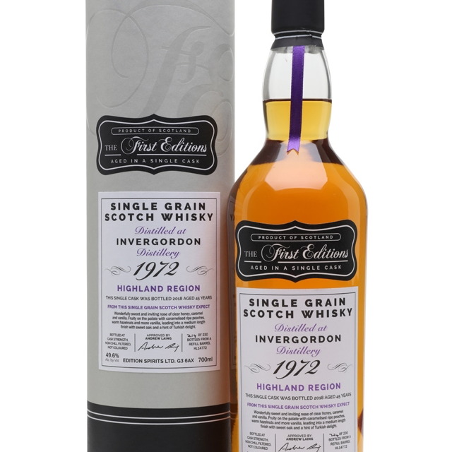 First Editions Invergordon 1972/2018