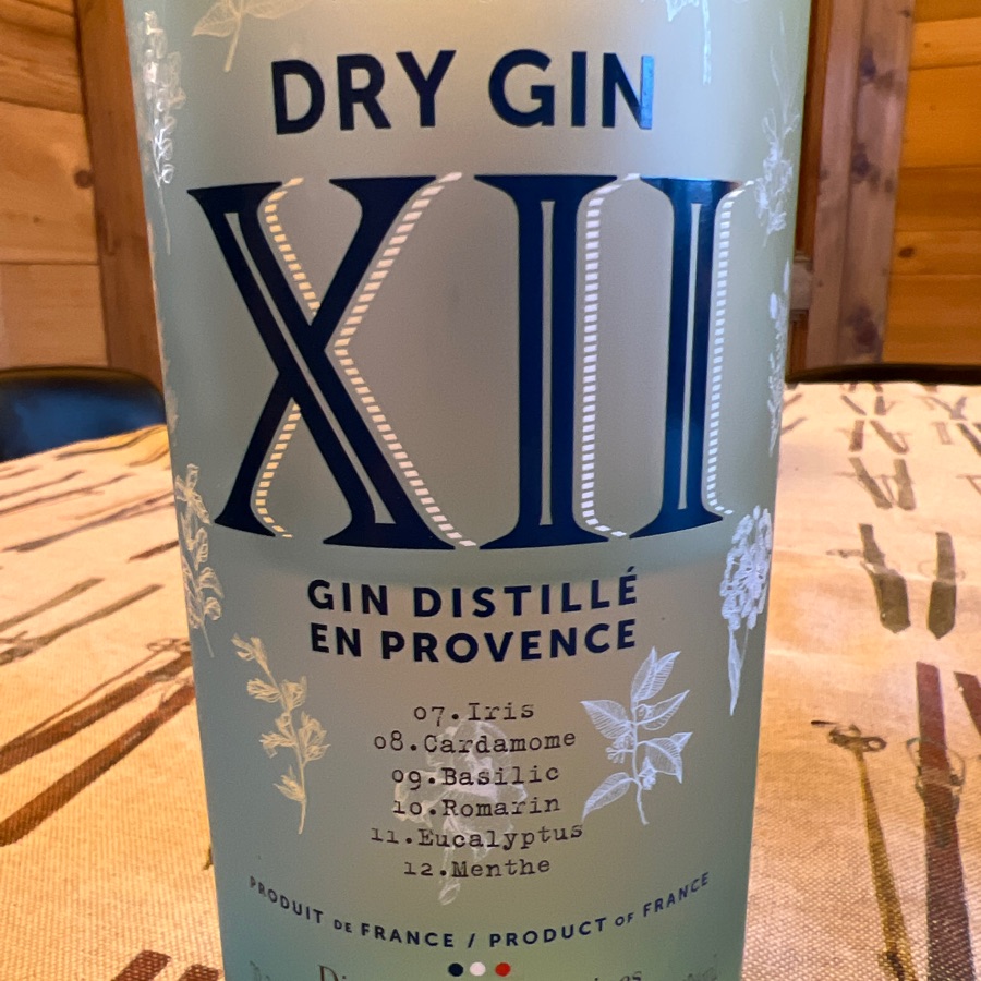 XII Dry Gin - Gin Distillé en Provence