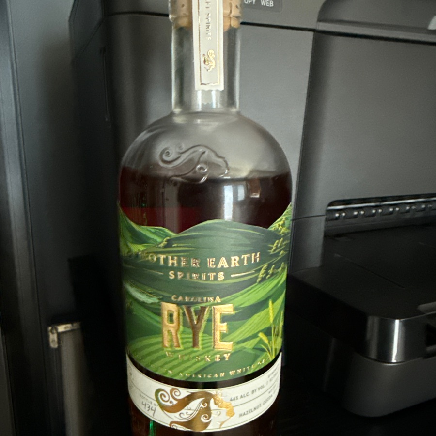 Mother Earth Spirits Carolina Rye Whiskey