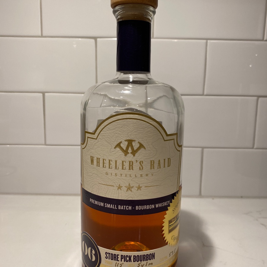 Wheeler's Raid 06 Premium Small Batch Bourbon Whiskey
