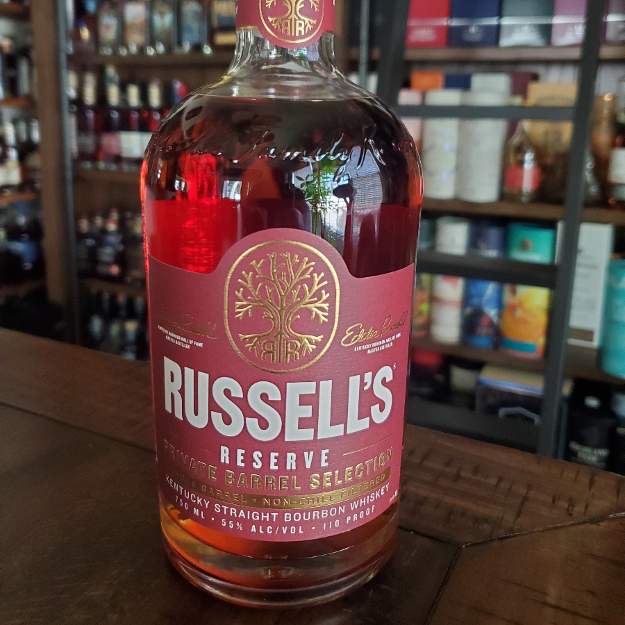 Russell's Reserve Private Barrel Selection Kramerica Selection 9 Years