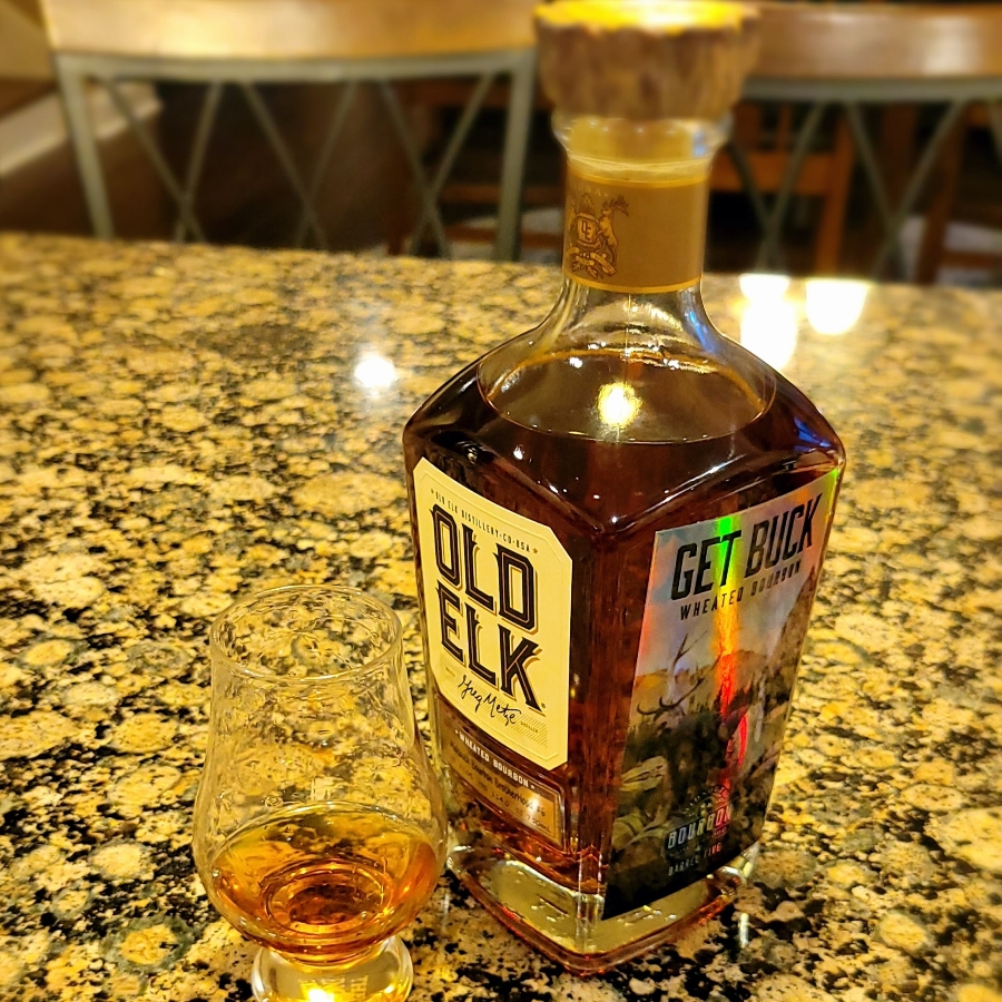 Old Elk barrel proof wheated bourbon - Get Buck MSBB barrel pick