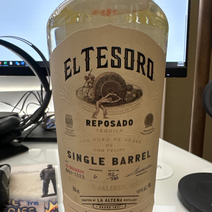 Ep Tesoro Single Barrel Spec's Select