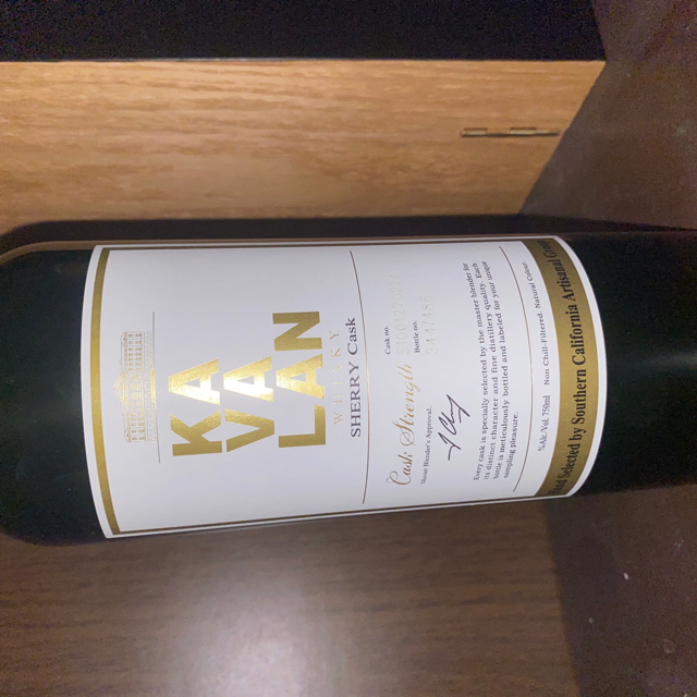 Kavalan Sherry Cask (Southern California Artisanal Group)