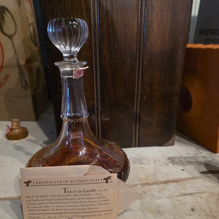 Wild Turkey 1979 Decanter