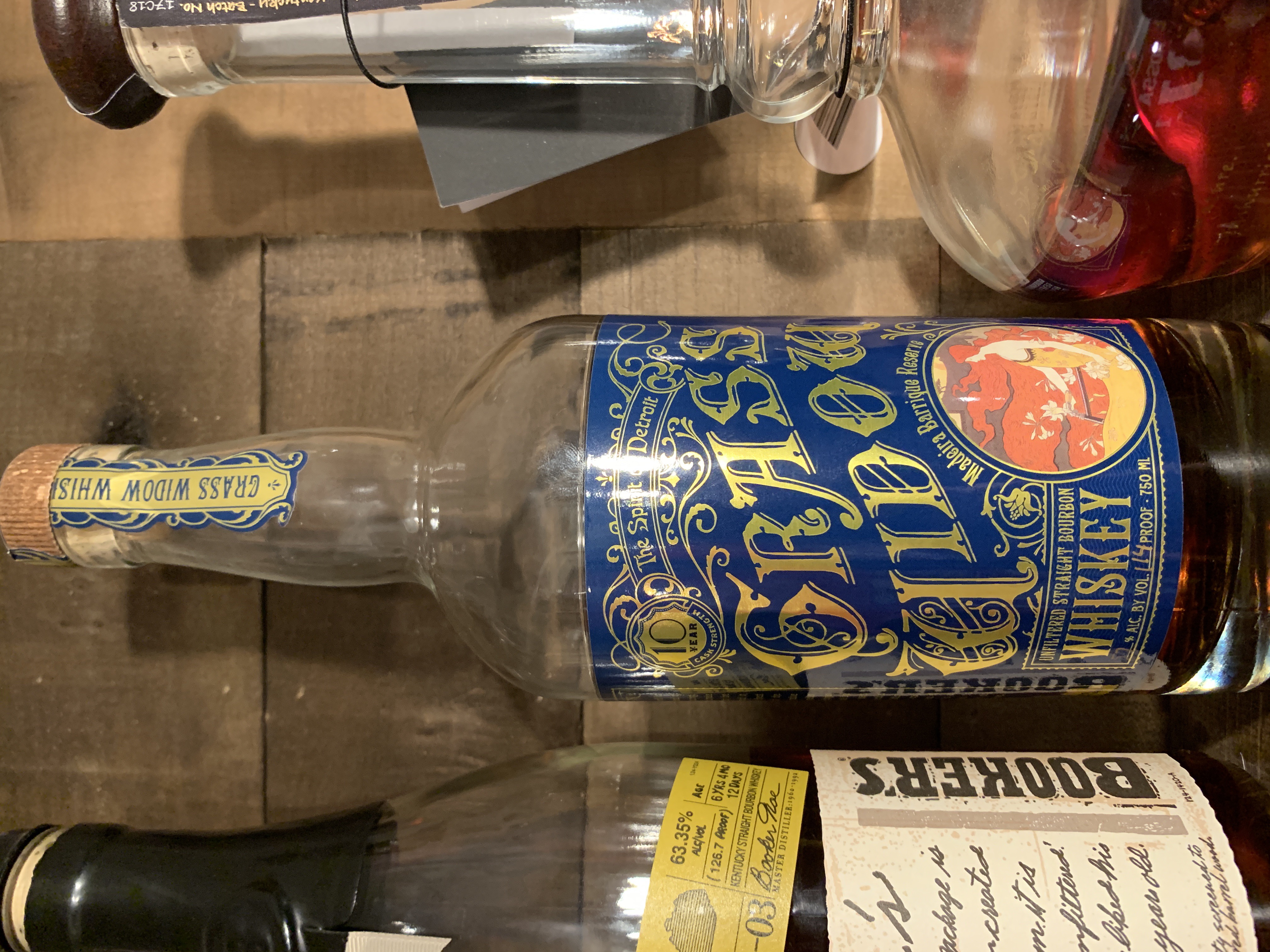 Grass widow cask strength 10 year