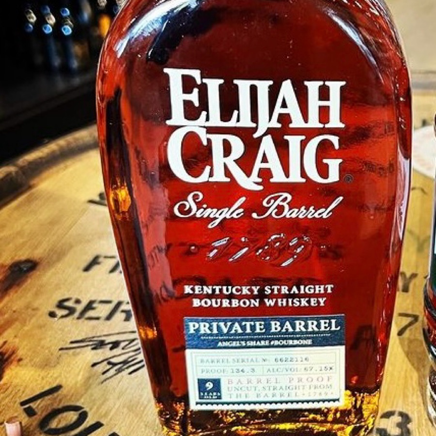 Elijah Craig Barrel Proof Single Barrel Angel's Share NUE2 Barrel 6683986