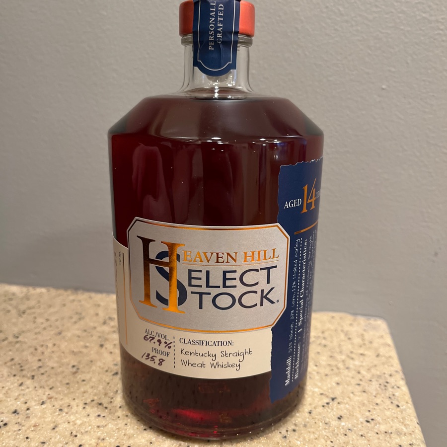 Heaven Hill Select Stock Wheat Whiskey