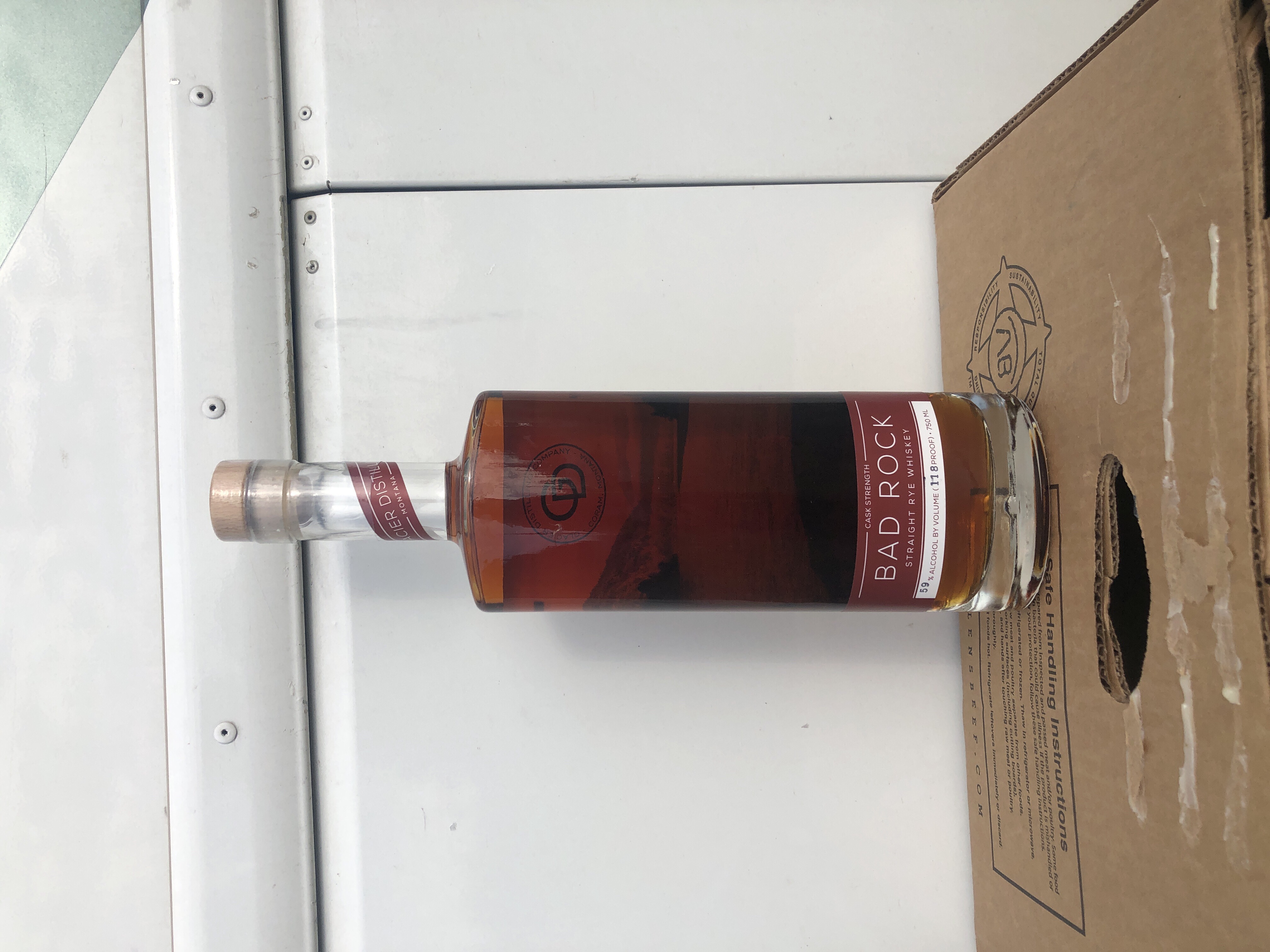Glacier Distilling Bad Rock