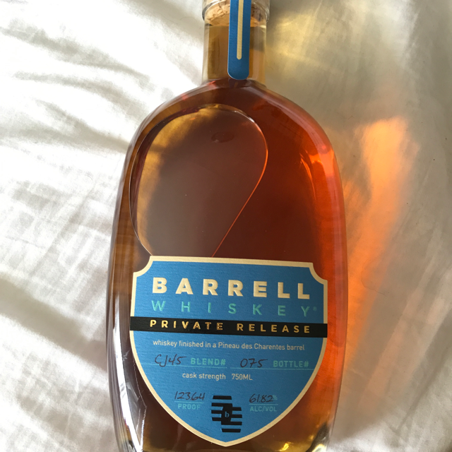 Barrell Whiskey Private Release CJ45 Pineau des Charentes finish