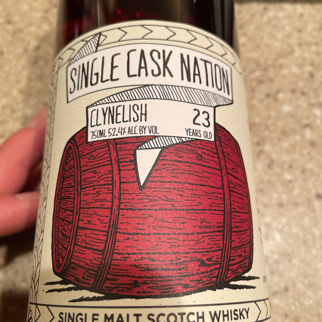 Single Cask Nation Clynelish 23yo