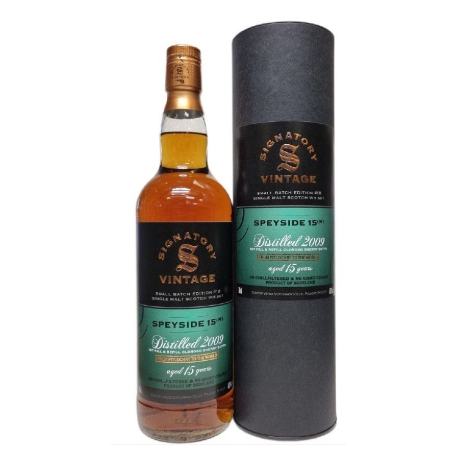 Signatory Vintage Speyside (M) [Macallan] 15 Years (2009-2025)