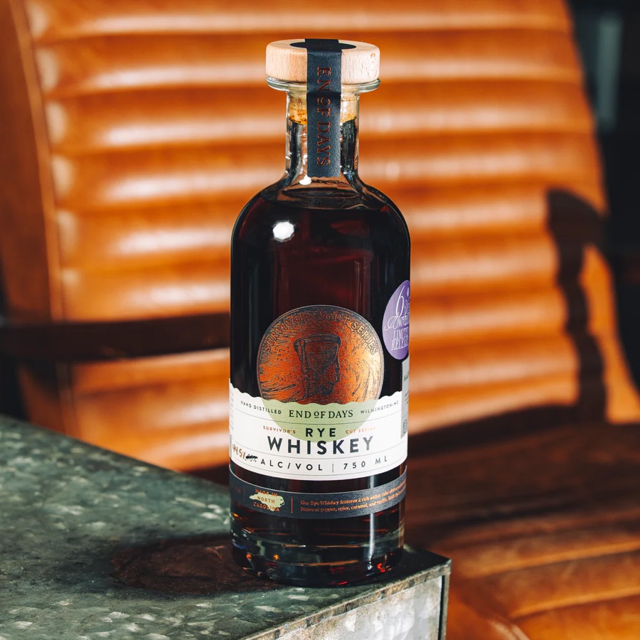 End of Days Survivor's Cut Series Madeira Cask Finished Rye Whiskey