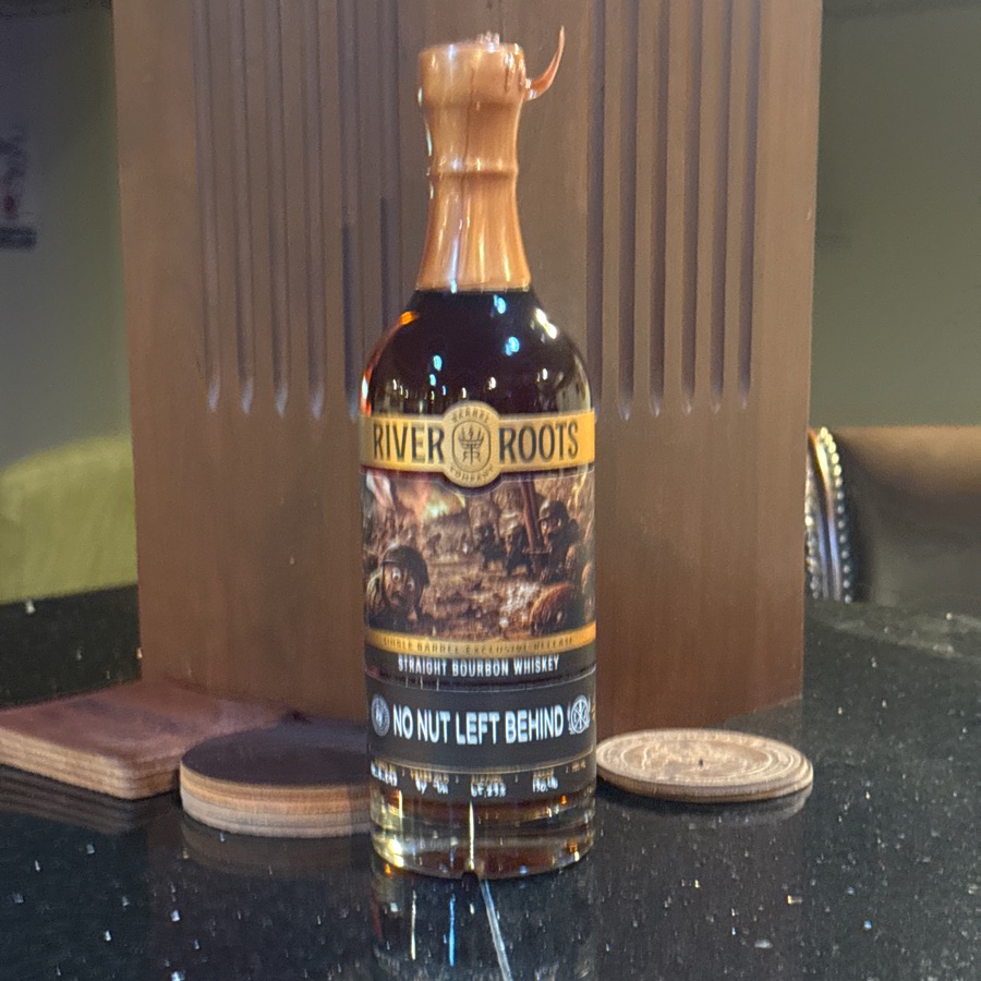 River Roots Straight Bourbon Whiskey GE-B-92 (No Nut Left Behind)
