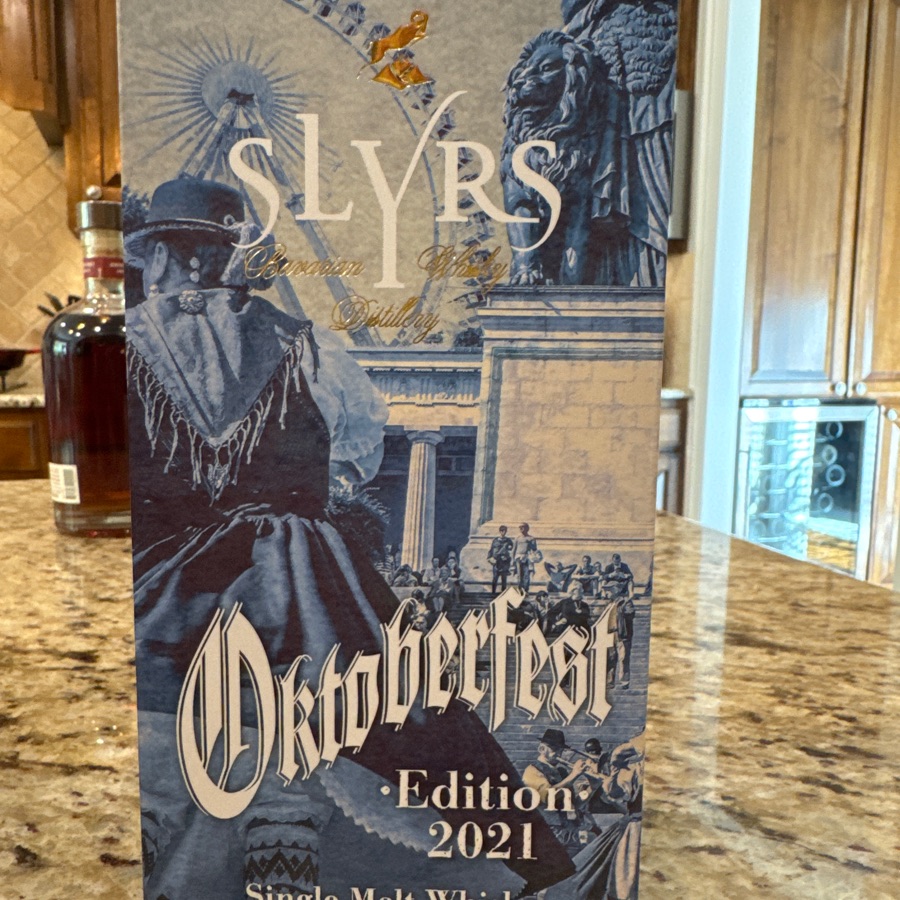 Slyrs Bavarian single malt whiskey BERFASS finish - Oktoberfest edition 2021