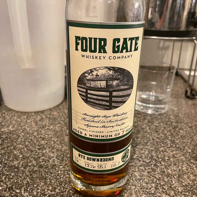 Four Gate Rye DownUnder (Batch 16)