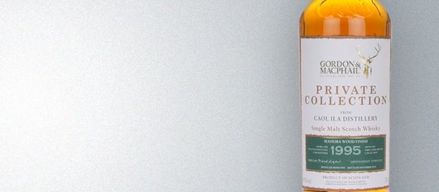 Caol Ila 1995 Madeira Wood Finish Private Collection (Gordon & MacPhail)