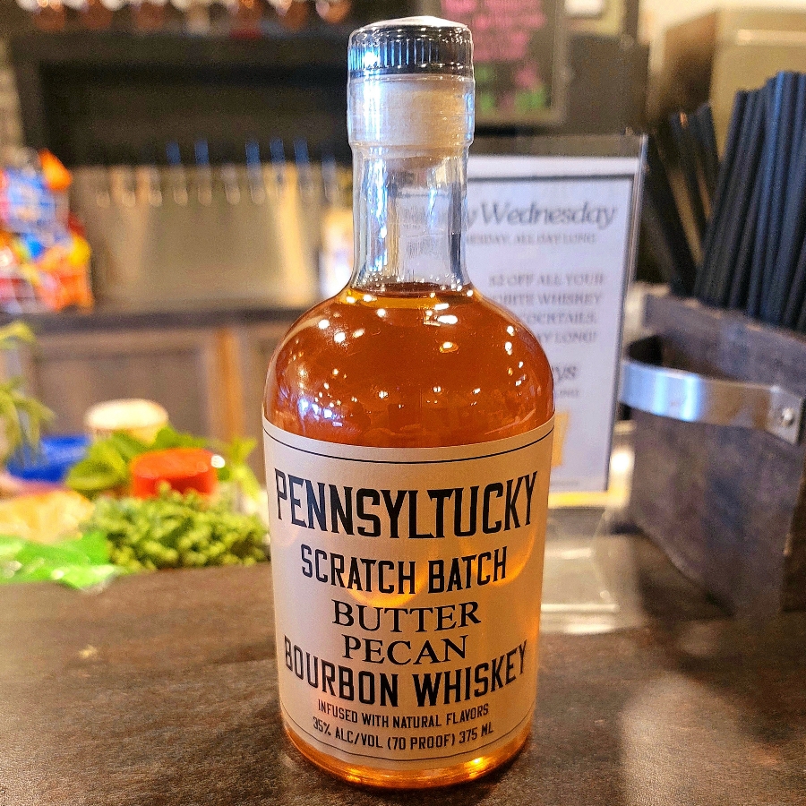 Midstate Distillery Scratch Batch Butter Pecan Bourbon Whiskey