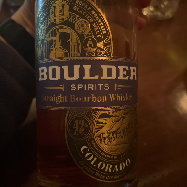 Boulder Spirits Straight Bourbon