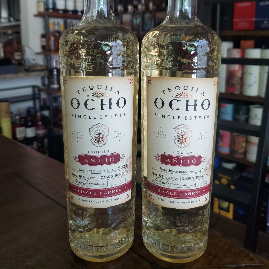 Tequila Ocho Añejo Single Barrel San Jeronimo 2023