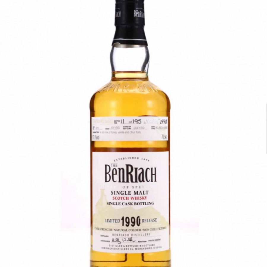 Benriach 1990 Single Cask 19 Year