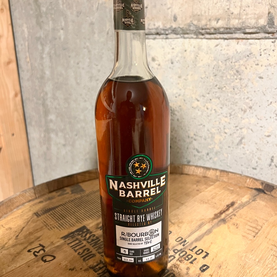 Nashville Barrel Single Barrel Straight Rye - Barrel 622 (r/bourbon)