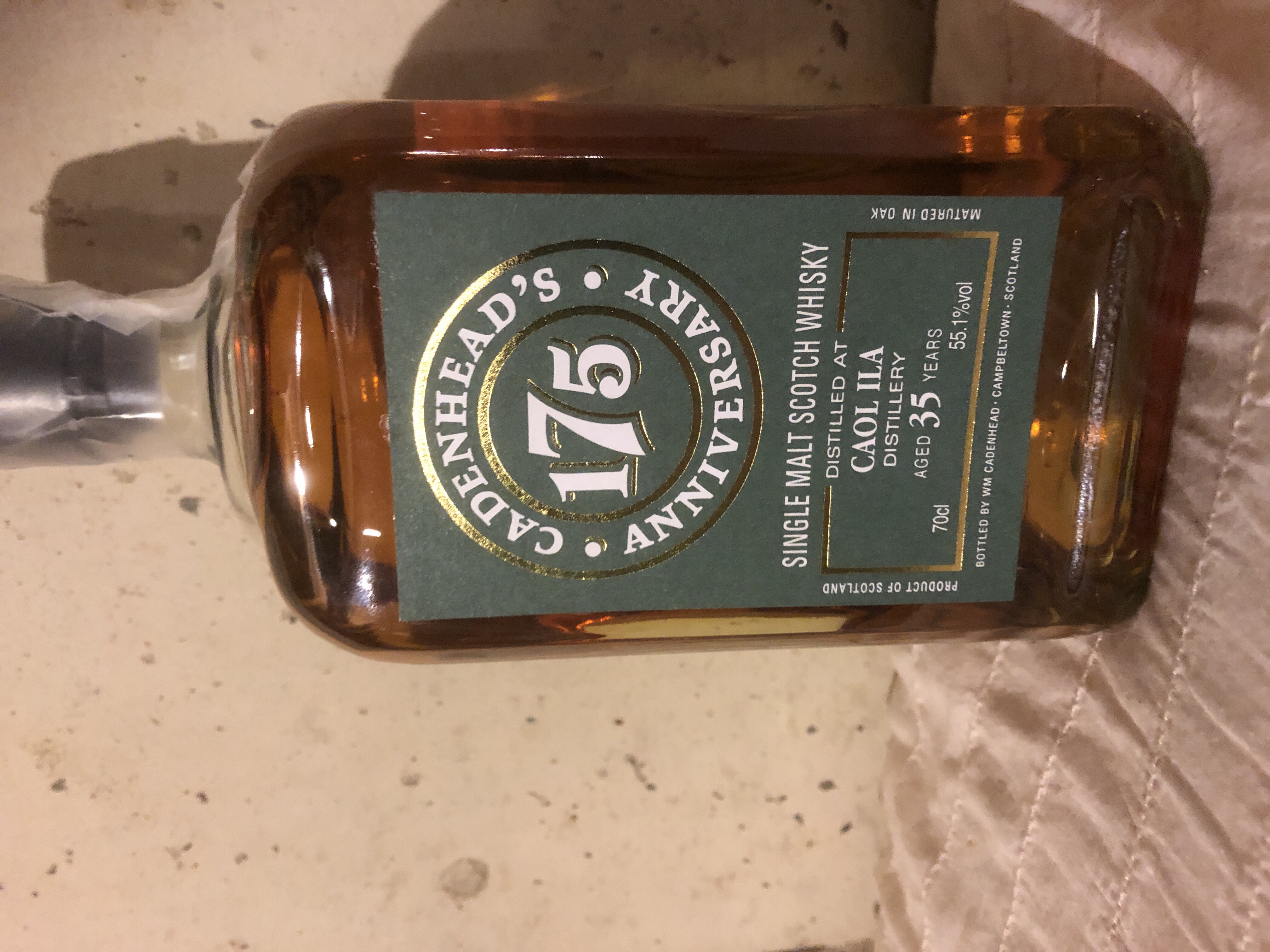 Caol Ila 35 Year 175th Anniversary (Cadenhead's)