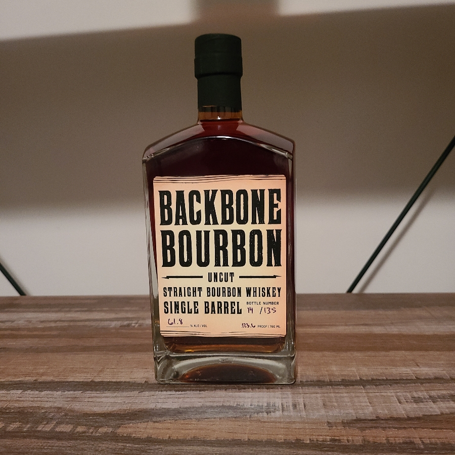 Backbone Bourbon Uncut Single Barrel (Bourbon Junkies)