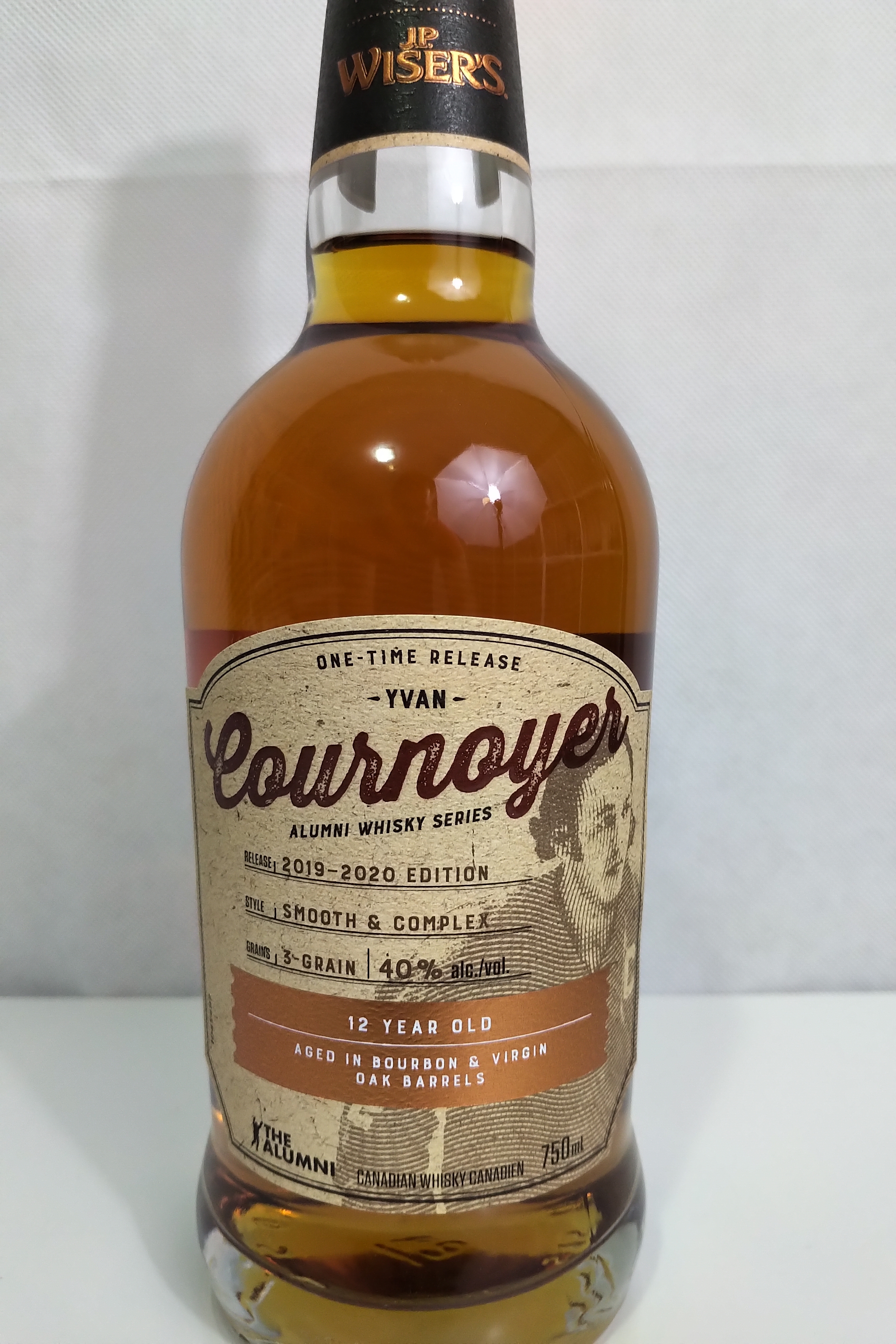 J.P. Wiser's Alumni Whisky Series Yvan Cournoyer