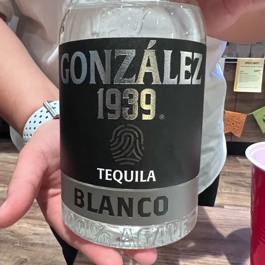 Gonzalez 1939 Blanco Tequila